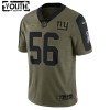 Lasten New York Giants NFL Pelipaita Lawrence Taylor 56 Nike 2021 Salute to Service